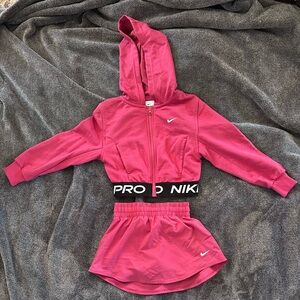 Nike Fuchsia Hoodie and Skort Set - NWT